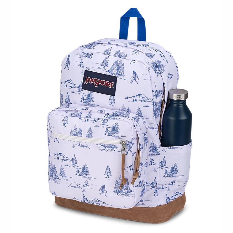 Sac à Dos Ordinateur JanSport Right Pack Blanche Bleu | NUF-70128903